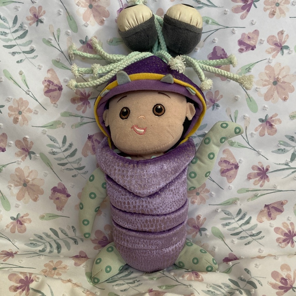 Disney Parks Pixar Monsters Inc. Boo in Monster Costume 9" Plush Cute Plush